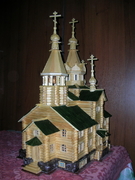 Макеты деревянных храмов